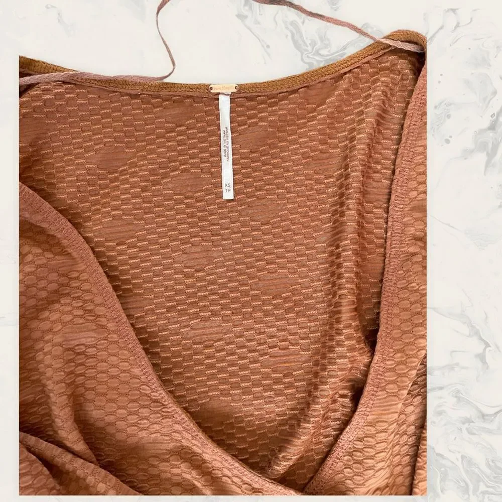 NWT Free People Penny Top  - Size XS -  Mesa Combo